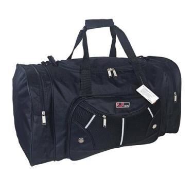 Imagem de Bolsa de Viagem Transversal Grande 70L Yins, Preto