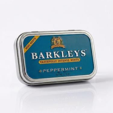 Imagem de Bala Importada Barkleys Mini Menta Peppermint Sem Açúcar Lata 15g