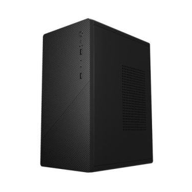 Imagem de Gabinete Office Liketec C5 Dark Preto Micro ATX Mini ITX Fonte 230W