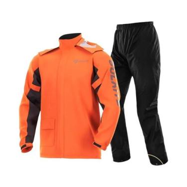 Imagem de Capa De Chuva Impermeável Para Motociclistas Masculinos, Conjunto De C