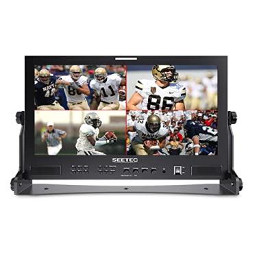 Imagem de SEETEC ATEM173S Monitor de transmissão multicâmara de 17,3" 4x3G-SDI in/Out HDMI Full HD 1920x1080