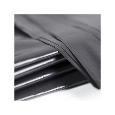 Imagem de Lona Protetora Preta 4Mts X 3Mts Cobertura Plastica
