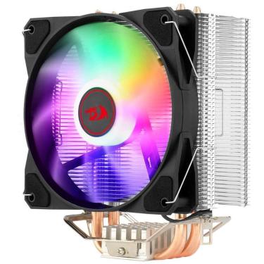 Imagem de Cooler Redragon Tyr CC-9104 - (AMD / Intel) - RGB Rainbow
