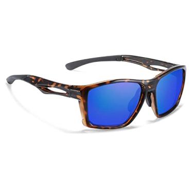 Imagem de Material Sports Sunglasses Men Polarized UV400 Coating Sun Glasses Fishing Strong Hinges,C5,china