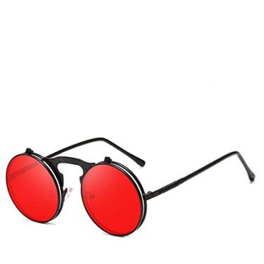 Imagem de Steam punk Sunglasses Men Fashion Street Beat Round Eyeglasses Outdoor Oculos De Sol Feminino UV400,4,China