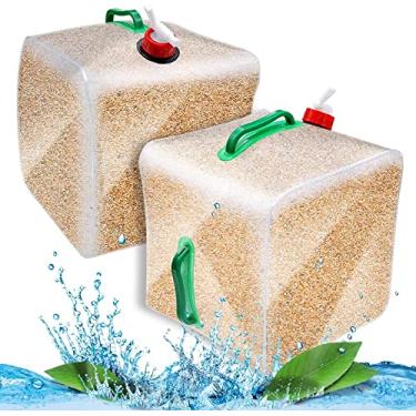 Imagem de Pesos de escada de piscina, saco de areia universal para degrau de piscina, recipiente de saco de âncora de degrau com enchimento de plástico Peso de degrau de piscina Pesos de escada de piscina para sistema de entrada de piscina acima do solo (2 pacotes)