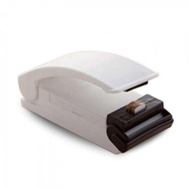 Imagem de Mini Maquina Seladora Embalagem Plastica Portatil Pilha