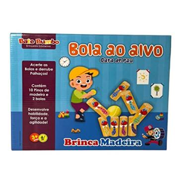 Imagem de Bola Super Bola ao Alvo Bate Bumbo Borracha Redonda Brinquedo