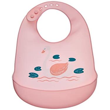 Imagem de KaBaby Babador De Silicone Bichos Cisne Kababy Rosa
