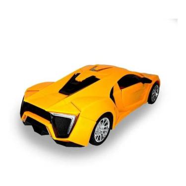 Imagem de Carrinho Controle Remoto Max Speed Lamborghini C Luz Amarelo - Futuro