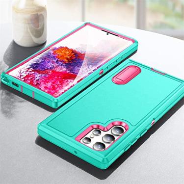 Imagem de Capa de armadura dura anti-suor para Samsung Galaxy S22 Ultra 5G S 22 Plus A53 A 53 S22ultra Phone Coque para Samsung S22 Capas, Sky Blue, para Galaxy S22