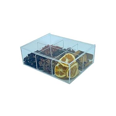 Imagem de Caixa para especiarias de Gin em acrílico resistente - Transparente