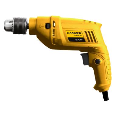 Imagem de Furadeira Impacto Hammer 570W 10mm 3/8`` FI2000