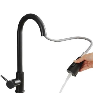 Imagem de Torneira Goumet Pull Down Monocomando Misturador Agua Quente Bancada Cozinha