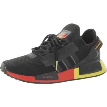 Imagem de adidas Kids Boys NMD_R1.V2 Lace Up Sneakers Shoes Casual - Black,Red - Size 6.5 M