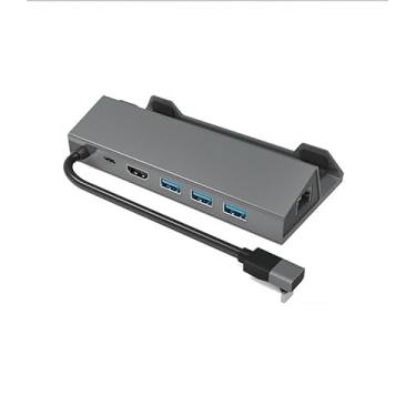 Imagem de Estação De Acoplamento Vomeko Steam Deck - Estação De Acoplamento USB C 6 Em 1 Para Valve Steam Deck. Possui 4K 60 Hz HDMI 2.0, 3 Portas USB, Fornecimento De Energia De 100 W (PD), Ethernet RJ45 1000