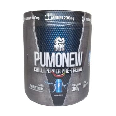 Imagem de Pré-Treino Pumonew Chilli Pepper Sabor Energy Drink 300g Vitamin Horse