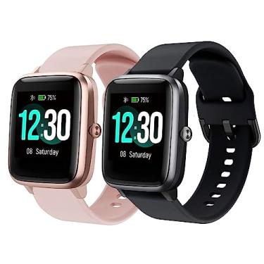 Imagem de Harikiri Pulseiras compatíveis com ID205L, pulseira de substituição de 19 mm para Veryfitpro, fitness, GRV, Willful, Popglory, Blackview, UMIDIGI, ID205S ID205G ID215G ID216 SW020 SW023 WF021 WF025