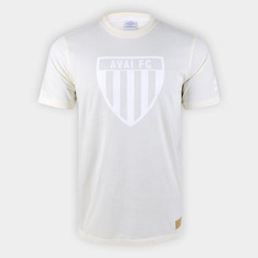 Imagem de Camiseta Avaí Retrô 2021 Umbro Masculina-Masculino