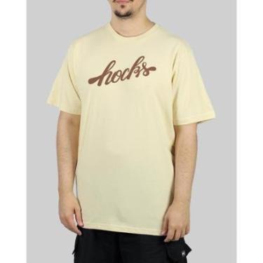 Imagem de Camiseta Hocks Promo Scripta - Areia-Unissex