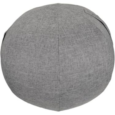 Imagem de Capa de bola de ioga, dormitório e casa, bola de ioga para exercícios de pilates com capa, postura ergonômica leve e autônoma, solução de bola de exercício de ativação, 4,65 cm