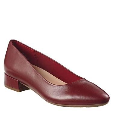 Imagem de Easy Spirit Sapato social feminino Caldise de salto baixo, Vermelho 603, 35