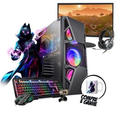 Imagem de Pc Gamer Completo Maximus I5 GTX 1050TI Memória Ram 8GB Hd 1TB SSD 120