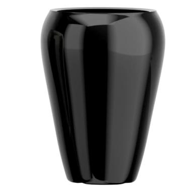 Imagem de Vaso Fibra De Vidro Cachepot Decoração Tipo Vietnamita Tóquio P (Preto)