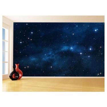 Imagem de Papel De Parede 3D Espaço Estrelas Galáxia 3,5M Nsp104 - Você Decora