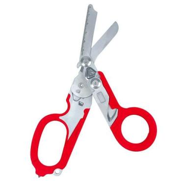 Imagem de Tesoura Raptor Ponta Romba Resgate Socorrista 6 Em 1 - MaxPow, MP0016,