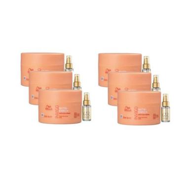 Imagem de 6 Máscara Nutri-Enrich 150ml e Oil Reflections 30ml Wella - Wella Prof