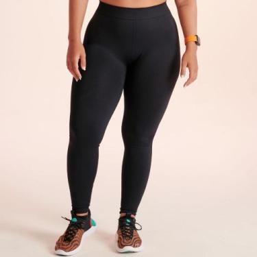 Imagem de Legging Lupo Sport Seamless Basic 71756-001, Preto, GG