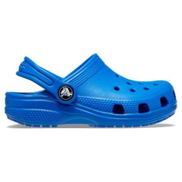 Imagem de Sandália crocs classic clog kids  blue bolt, Blue bolt, 26