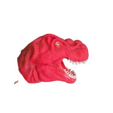 Imagem de Fantoche Em Forma De Dinossauro T-Rex - Vermelho - Bee Toys