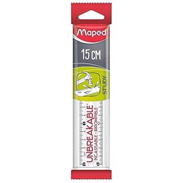 Imagem de Régua Study Inquebrável x 15cm Transparente