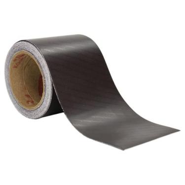 Imagem de Manta Magnética Fita 10cm x 0,3mm Flexível Colante 40 Metros - Fermag