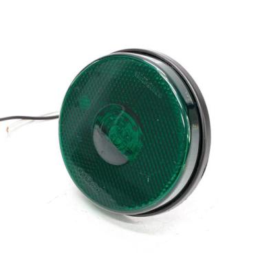 Imagem de Lanterna Lateral Universal Led Bivolt Verde Com Chicote Sem Suporte 2 