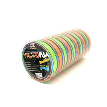Imagem de Linha Multifilamento Victoria 8x 0,24mm 26lb/11,8kg - 100 Metros - Mar