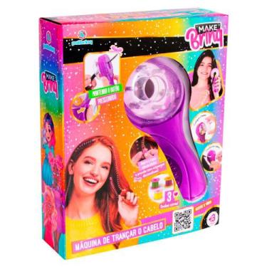 Imagem de Brinquedo para Fazer Trança Colorida Infantil Polibrinq