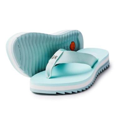 Imagem de Sandalia/chinelo kenner original fem. kira pro verde agua, Verde claro
