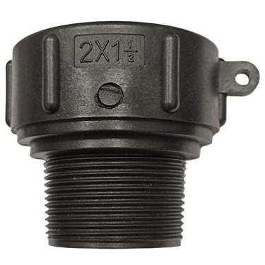 Imagem de Kit Adaptador para Ibc Polietileno Fêmea 2" X Macho 1.1/2" Bsp - 3 Uni