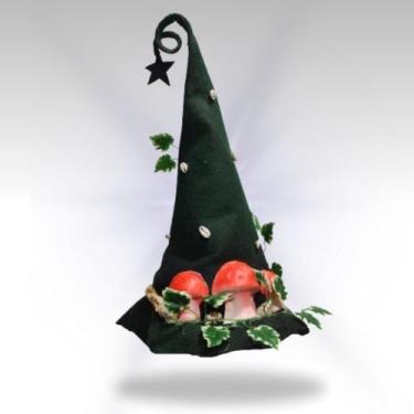 Imagem de Chapéu Bruxa Da Floresta Do Campo Fantasia Halloween Festa - Usina de 