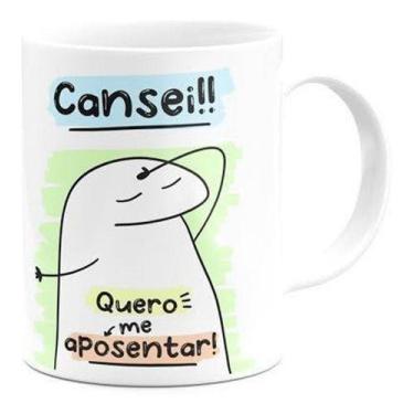 Imagem de Caneca Flork Engraçada Cansei Quero Me Aposentar Trabalho - Alabama St