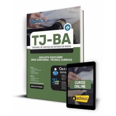 Imagem de Apostila TJ-BA - Analista Judiciário - Área Judiciária - Técnico Juríd