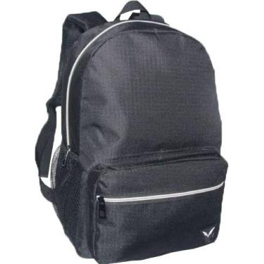 Imagem de Mochila Juvenil Masculina Básica Nylon 17,5 Yepp Preto MM9093