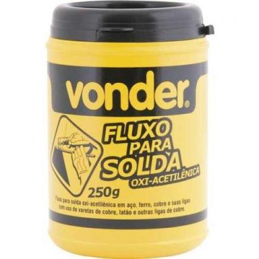Imagem de Fluxo para solda latão e bronze com 250 g - VONDER