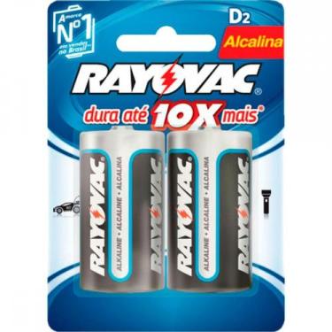 Imagem de Pilha Rayovac Alcalina. Gd C/02