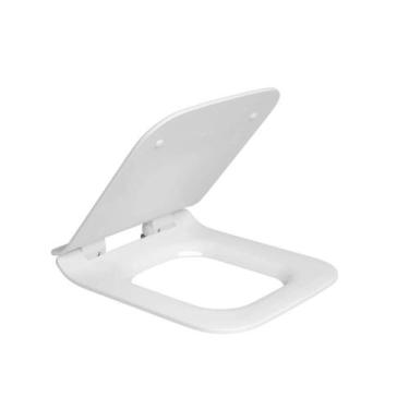 Imagem de Assento Termofixo Ap346 17 Living Branco Easy Clean Slow Close - Deca 