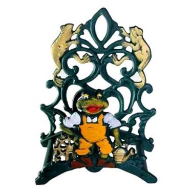 Imagem de Suporte Enrolador de Mangueira em Alumínio Fundido Sapo - Gaspar