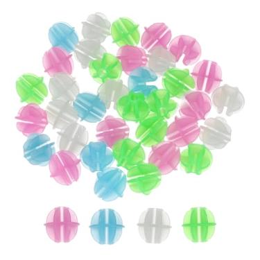 Imagem de PATIKIL Contas de raios de roda de bicicleta, 72 peças coloridas para decoração de raio de bicicleta com clipe de resina para acessórios de bicicleta, multicolorido
